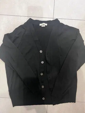 존스메들리 니트 가디건 블랙