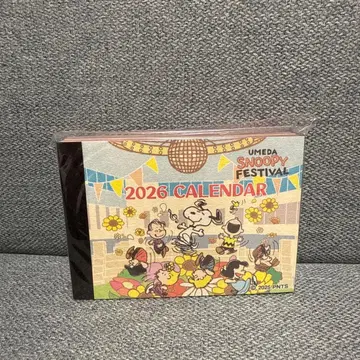 스누피 페스티벌 한정판 일력 메모 2026 라스트