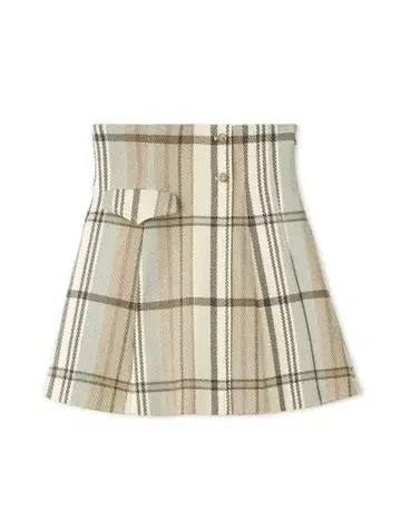 snidel 플리츠 스커트 숏 팬츠 GRN 0 사이즈