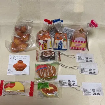빵 스퀴즈 마스코트 8개 세트