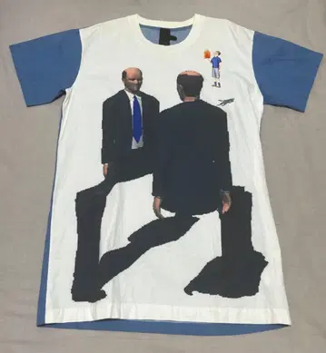 Bernhard Willhelm 베른하르트 아트 프린트 자수 상의