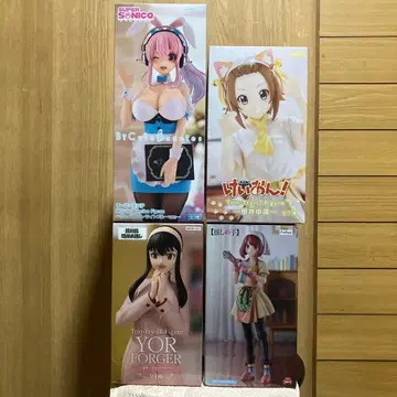 피규어 여러 가지 모음 4점 판매 세트