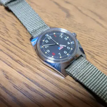 수동 와인딩 시계 나일론 벨트