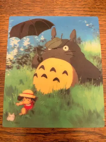 토토로 입체 카드