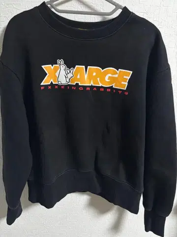 [최종 가격 인하] X-LARGE FR2 블랙 맨투맨 M사이즈