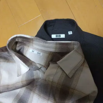 [ 셔츠 세트 ] UNIQLO U x GU 사용하기 쉬운 셔츠 2종 세트