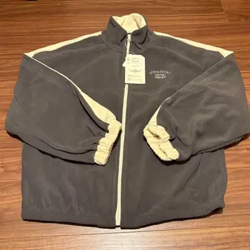 그레이 플리스 자켓 택 포함 새상품 LOGOS DAYS