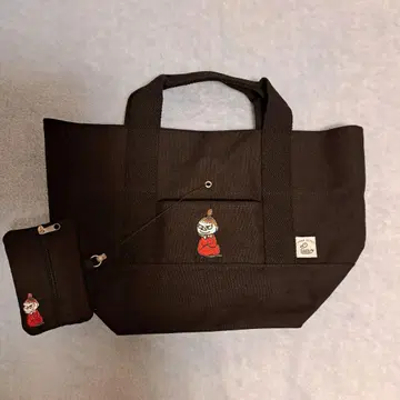 무민 리틀 미이 KAKSI 낚시릴 패스 토트백