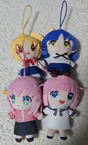 봇치 더 록 캐릭터 복권 4종 세트