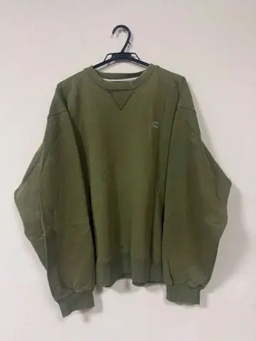 챔피온 구제 의류 올리브 그린 오버 사이즈 트레이닝복