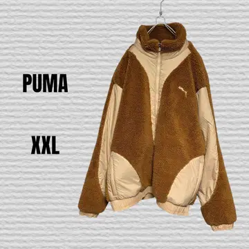 [ PUMA ] 보아 스탠드 카라 자켓 브라운 XXL