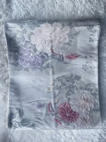 꽃무늬 후쿠로 오비 그레이 계열