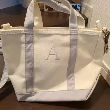 미사용 새상품 L.L.Bean 토트백 A 자수 포함