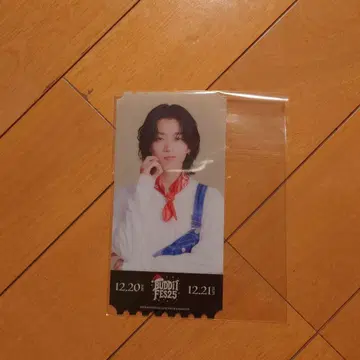 버디페스 2025 FC 회원 한정판 B상 클리어 픽처 티켓