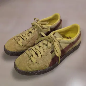 푸마 스웨이드 빈티지 F PAM 27cm 옐로우 컬러 파크스앤미니