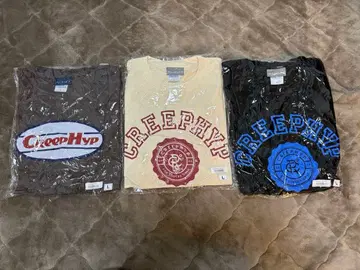 CreepHyp T셔츠 3장 세트 L 사이즈