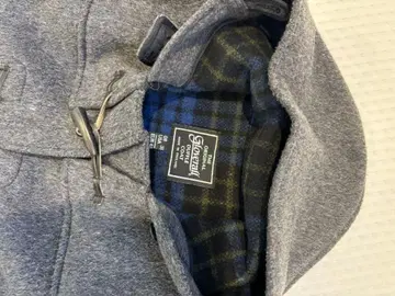 Gloverall 그레이 더플 코트