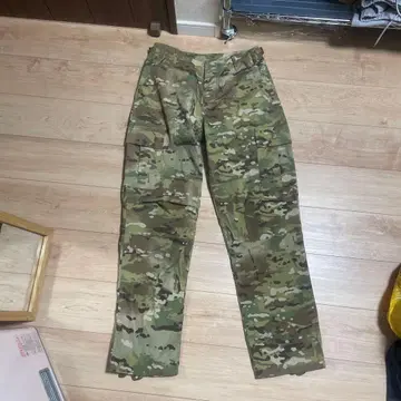 카모 패턴 군용 바지 스몰 레귤러