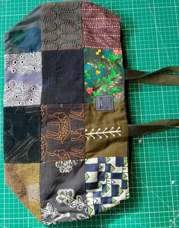 mina perhonen 패치워크 디자인 토트백