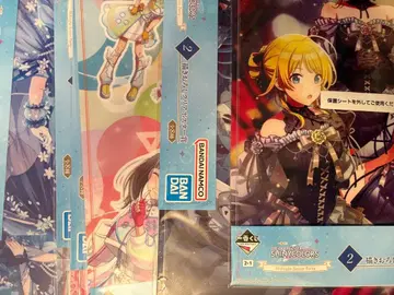 제일복권 아이돌 마스터 샤이니 컬러즈 2 클리어 포스터 전 8종