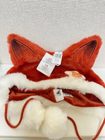 택 포함 새상품 상하이 디즈니 한정판 주토피아 닉 팬캡