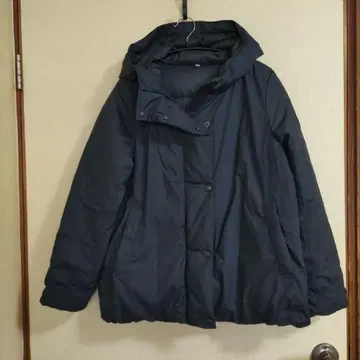 무인양품 후드 부착 다운 자켓