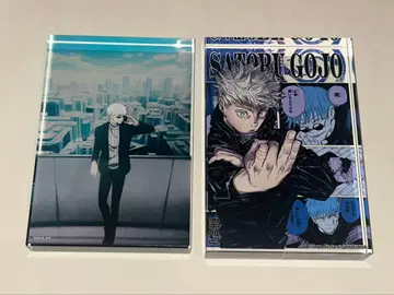 주술회전 고죠 사토루 아크릴 블록