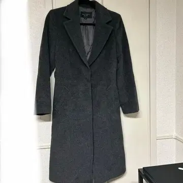 마테리아 체스터 코트 롱 코트 38 그레이