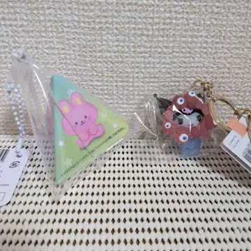 간사이 만박 미야쿠미야쿠 변신 입체 키링 쿠로미 클리어 타입