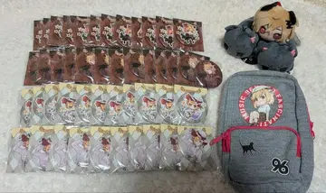 96 고양이 캔뱃지 봉제 인형 훼미리마트 콜라보