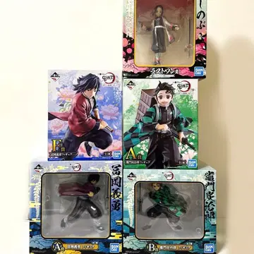 귀멸의 칼날 피규어 제일복권 카마도 탄지로 토미오카 기유 코쵸우 시노부