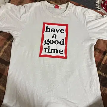 have a good time T셔츠 M 화이트