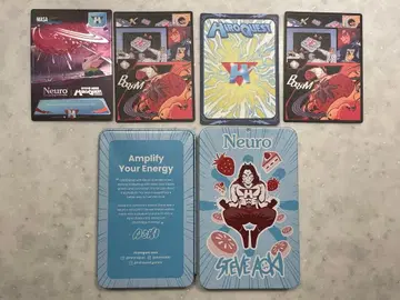 [일본 미입고] Steve Aoki x Neuro 민트 케이스와 카드