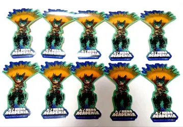 나의 히어로 아카데미아 파이널 팬북 특전 스티커 10장 세트