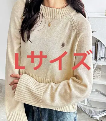 U.S. POLO ASSN. GeeRA 숏 기장 니트