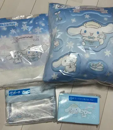 시나모롤 행운 복권 4종 세트