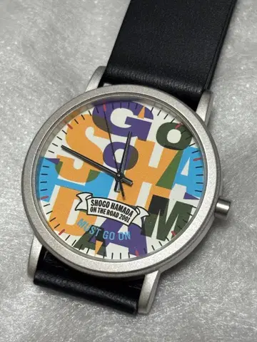 하마다 쇼고 손목시계 ON THE ROAD 2001 메모리얼 워치 레어