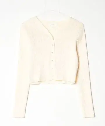 리브 니트 가디건 화이트 Rirandture 리랜드트루