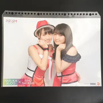 4969 모닝구무스메. 쿠도 하루카 사야시 리호 핀업 포스터