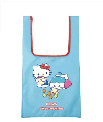치이카와 x 산리오 캐릭터즈 하치와레 x 헬로키티 올 패턴 에코백