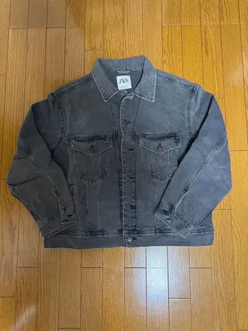ZARA 그레이 데님 자켓