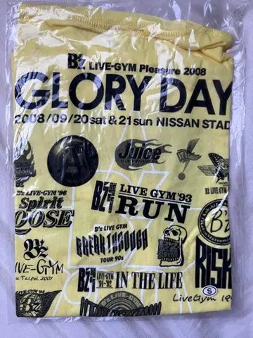B'z GLORY DAYS 셔츠