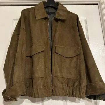 ZARA 브라운 집업 자켓