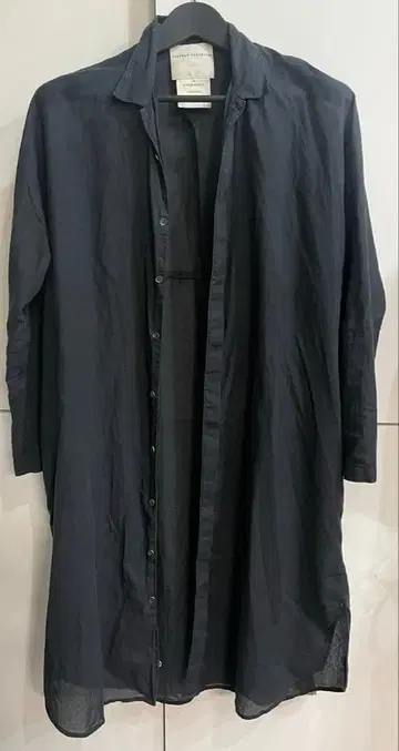 STPHAN SCHNEIDER 블랙 롱 셔츠