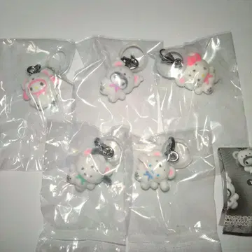 산리오 캐릭터즈 메지루시 액세서리 후와후와 스노우 5종 세미 컴프