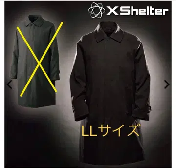 [ 미사용 ] 워크맨 엑스쉘터 스텐카라 코트 차콜 LL