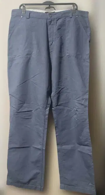 그레이 워크 팬츠 가죽 루프 포함