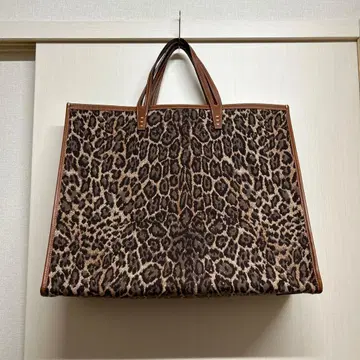[ 새상품급 ] 아바 AVACATION 토트백 표범 무늬