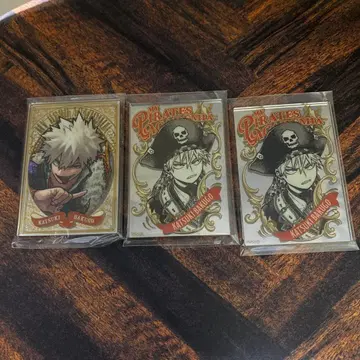 히로아카 바브 거울풍 아크릴 스티커 바쿠고 카츠키 3장 세트