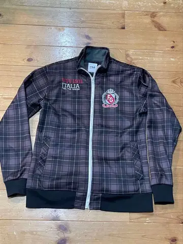 FILA 체크 무늬 스포츠 자켓